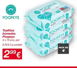 KIK Toallitas húmedas Poopeys oferta