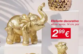 KIK Elefante decorativo oferta