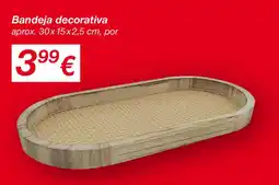 KIK Bandeja decorativa oferta