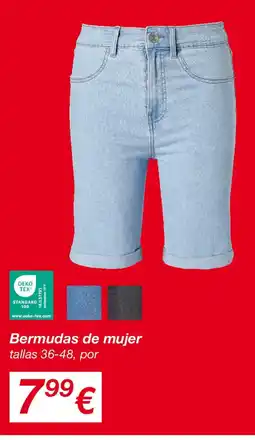 KIK Bermudas de mujer oferta