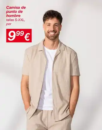 KIK Camisa de punto de hombre oferta