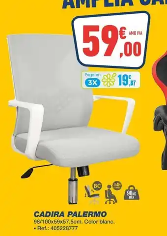 Bureau Vallée Cadira palermo oferta