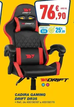 Bureau Vallée Cadira gaming drift dr35 oferta