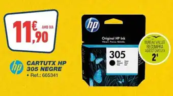Bureau Vallée HP Cartutx 305 negre oferta
