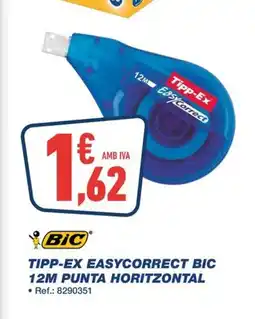 Bureau Vallée BIC Tipp-ex easycorrect bic 12m punta horitzontal oferta
