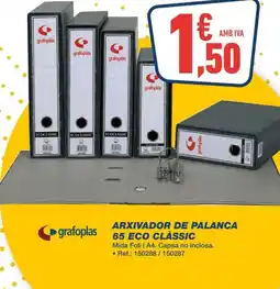 Bureau Vallée Arxivador de palanca 65 eco clàssic oferta