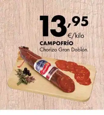 Supermercados Lupa CAMPOFRÍO Chorizo Gran Doblón oferta