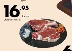 Supermercados Lupa Chuleta de ternera oferta