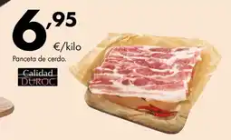 Supermercados Lupa Panceta de cerdo oferta