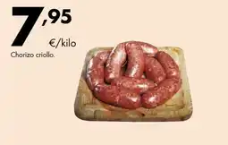 Supermercados Lupa Chorizo criollo oferta