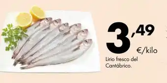 Supermercados Lupa Lirio fresco del Cantábrico oferta