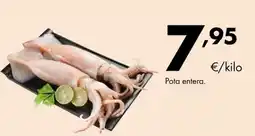 Supermercados Lupa Pota entera oferta
