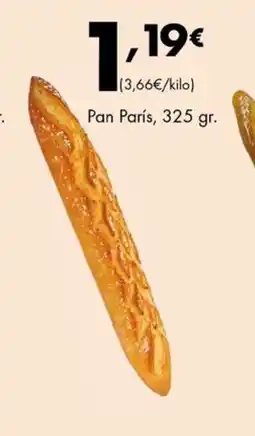 Supermercados Lupa Pan París oferta