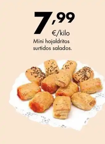 Supermercados Lupa Mini hojaldritos surtidos salados oferta