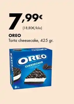 Supermercados Lupa OREO Tarta cheesecake oferta