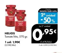 Supermercados Lupa HELIOS Tomate TOMATE FRITO oferta