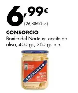Supermercados Lupa CONSORCIO Bonito del Norte en aceite de oliva oferta