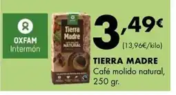 Supermercados Lupa TIERRA MADRE Café molido natural oferta