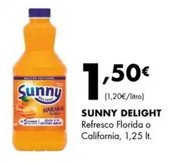 Supermercados Lupa SUNNY DELIGHT Refresco Florida o California oferta