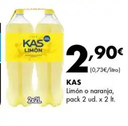 Supermercados Lupa KAS Limón o naranja oferta