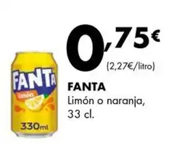 Supermercados Lupa FANTA Limón o naranja oferta