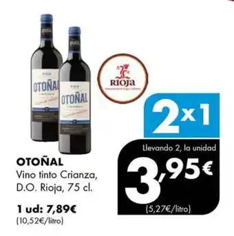 Supermercados Lupa OTOÑAL Vino tinto Crianza, D.O. Rioja oferta