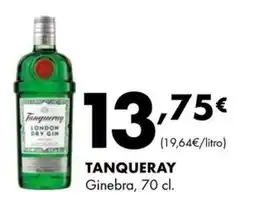 Supermercados Lupa TANQUERAY Ginebra oferta