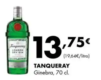 Supermercados Lupa TANQUERAY Ginebra oferta