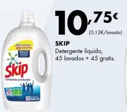 Supermercados Lupa SKIP Detergente líquido oferta