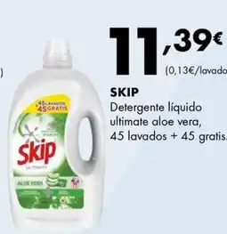 Supermercados Lupa SKIP Detergente líquido ultimate aloe vera oferta
