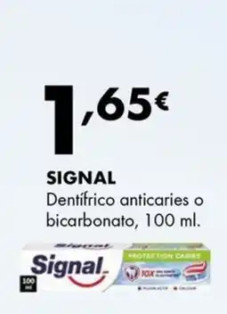Supermercados Lupa SIGNAL Dentifrico anticaries o bicarbonato oferta