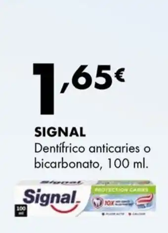 Supermercados Lupa SIGNAL Dentifrico anticaries o bicarbonato oferta