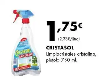 Supermercados Lupa CRISTASOL Limpiacristales cristalino oferta