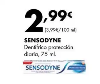 Supermercados Lupa SENSODYNE Dentifrico protección oferta