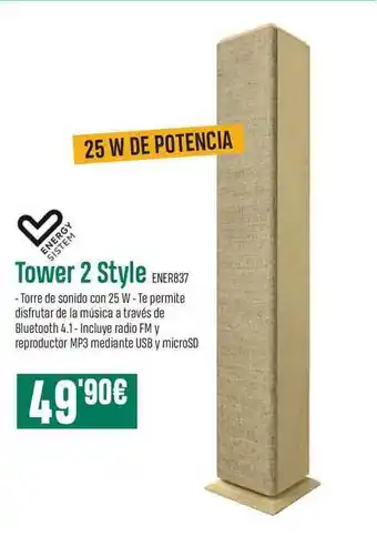 PCBox Energy Sistem Tower 2 Style oferta