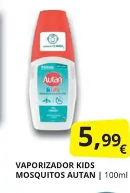 Supermercados MAS AUTAN Vaporizador kids mosquitos oferta