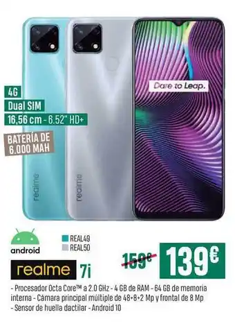 PCBox Android Realme 7i oferta