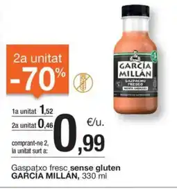 BonpreuEsclat GARCIA MILLAN Gaspatxo fresc sense gluten oferta