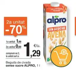 BonpreuEsclat ALPRO Beguda de civada oferta