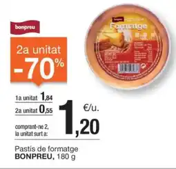 BonpreuEsclat BONPREU Pastís de formatge oferta