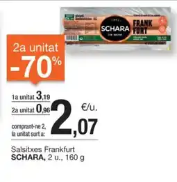 BonpreuEsclat SCHARA Salsitxes Frankfurt oferta