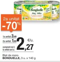 BonpreuEsclat BONDUELLE Blat de moro oferta