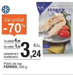 BonpreuEsclat FERRER Filets de rap oferta