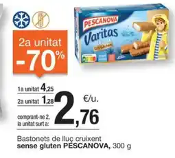 BonpreuEsclat PESCANOVA Bastonets de lluç cruixent oferta