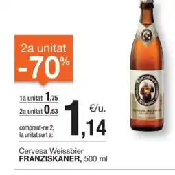BonpreuEsclat FRANZISKANER Cervesa Weissbier oferta