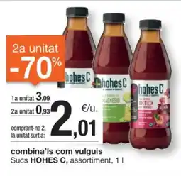 BonpreuEsclat HOHES C Sucs assortiment oferta