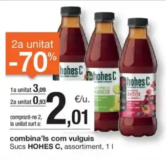 BonpreuEsclat HOHES C Sucs assortiment oferta