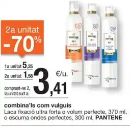 BonpreuEsclat PANTENA Laca fixació ultra forta o volum perfectes oferta