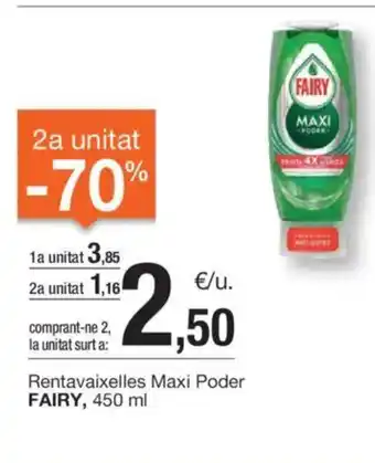 BonpreuEsclat FAIRY Rentavaixelles Maxi Poder oferta