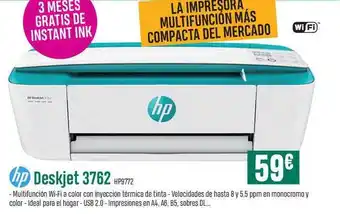 PCBox Hp Deskjet 3762 HP9772 oferta